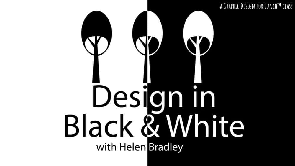 آموزش طراحی سیاه و سفید در Adobe Illustrator - ایجاد تصاویر مثبت/منفی