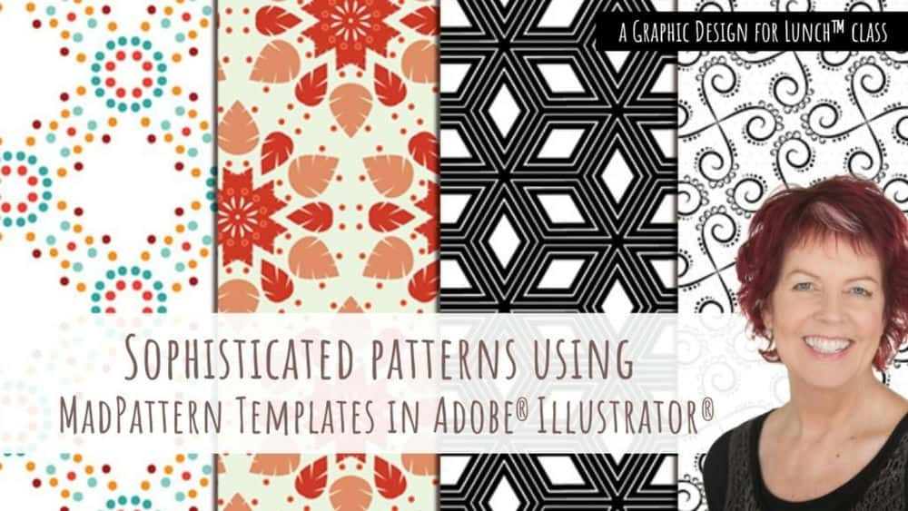 آموزش الگوهای پیچیده با الگوهای MadPattern در Adobe Illustrator - طراحی گرافیکی برای کلاس ناهار