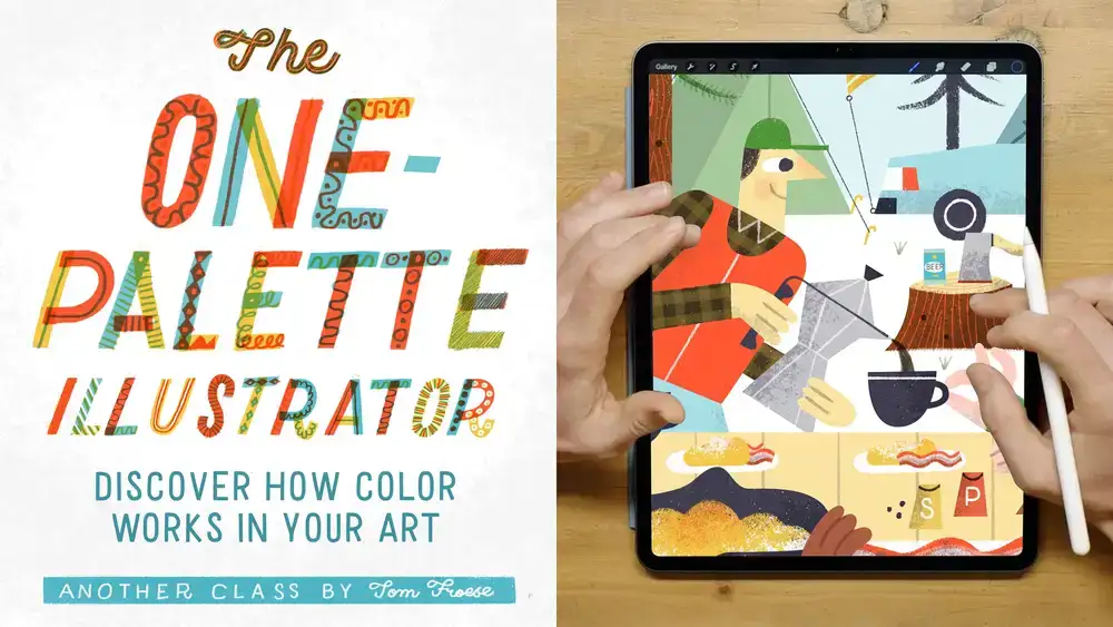 آموزش تصویرگر یک پالت: کشف کنید که رنگ در هنر شما چگونه کار می کند