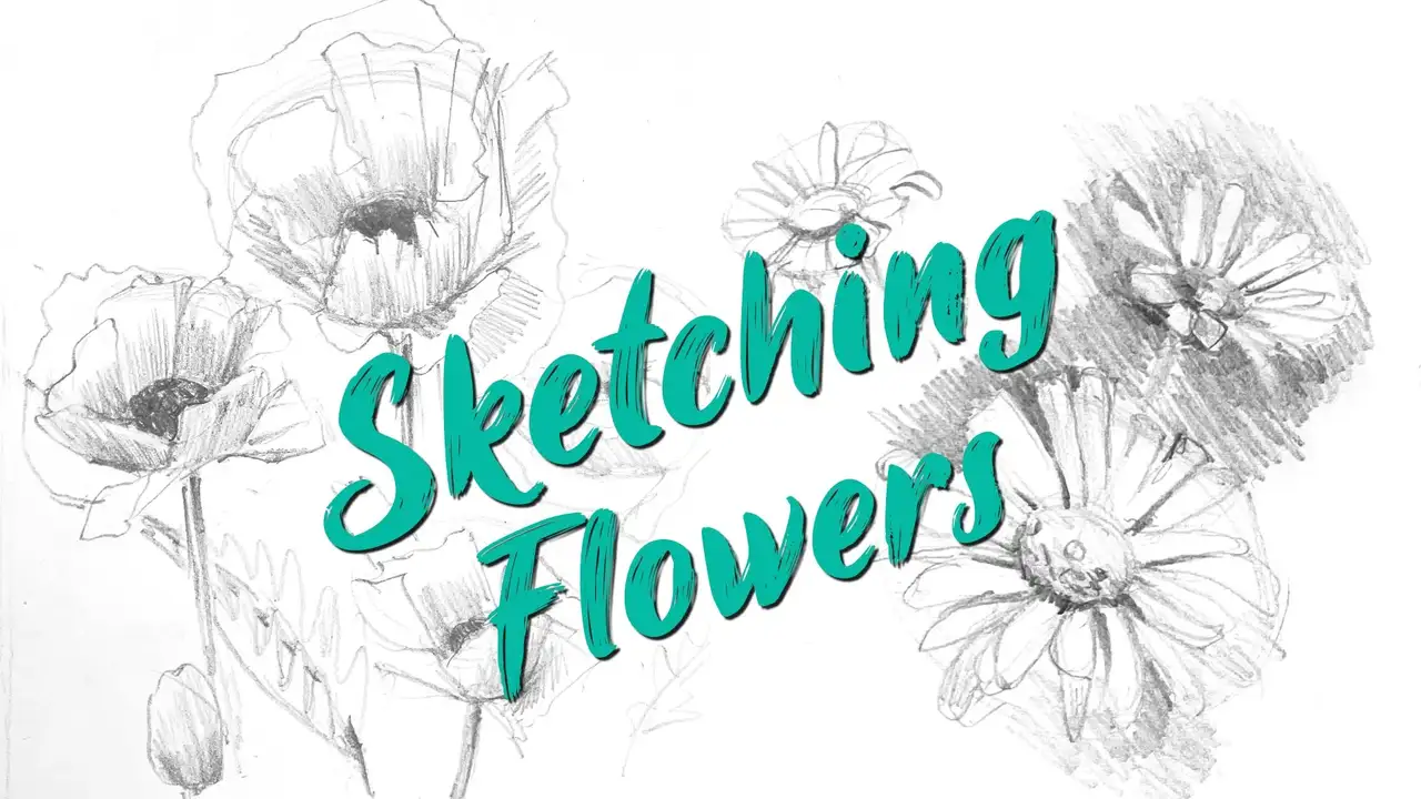 آموزش طراحی گلها: نحوه ترسیم گلها را در زوایای مختلف درک کنید