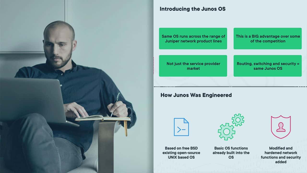 آموزش Juniper Networks JNCIA-Junos: Junos OS Fundamentals