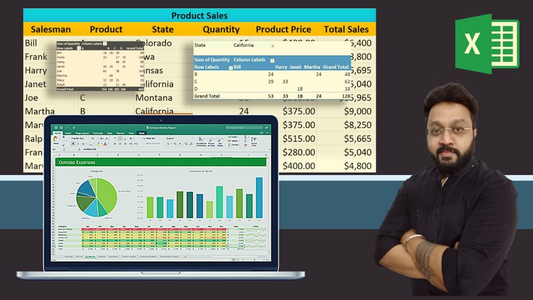 آموزش MasterClass Ultimate Microsoft Excel Pivot Table