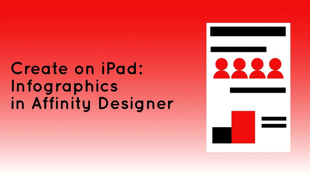 آموزش ایجاد در iPad: Infographics در Affinity Designer