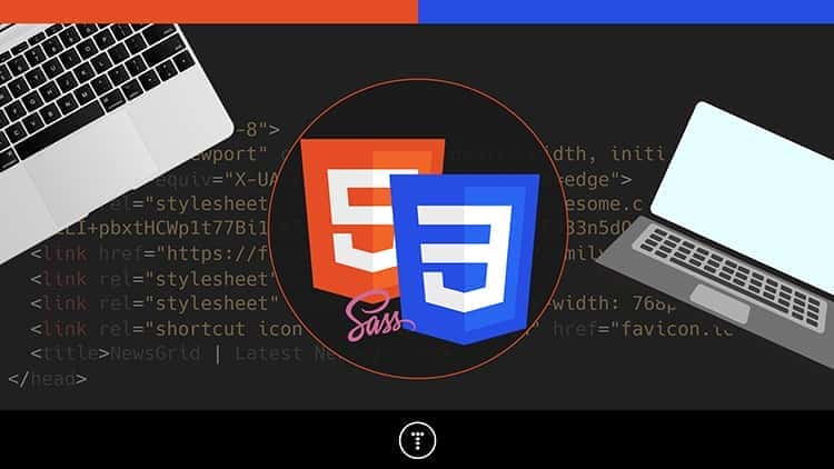 آموزش HTML و CSS مدرن از ابتدا (شامل Sass)