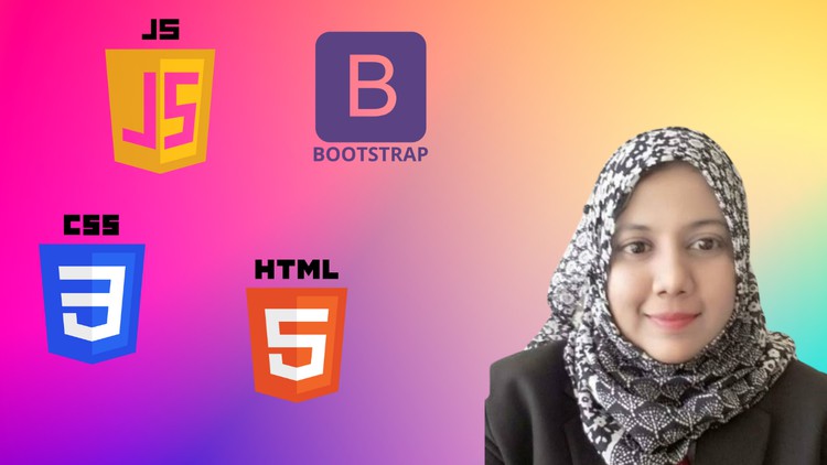 آموزش وب سایت ها و UX خیره کننده با HTML، CSS، JS و Bootstrap ایجاد کنید