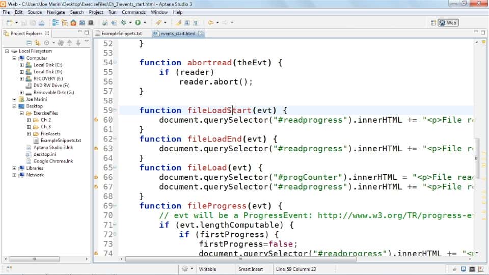 آموزش HTML5: File API 
