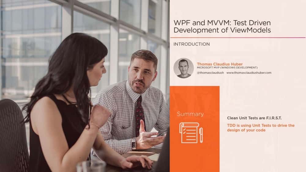آموزش WPF و MVVM: توسعه آزمایشی ViewModels 