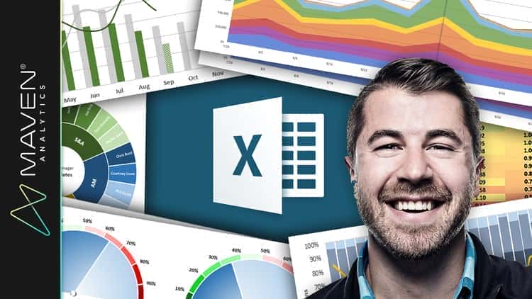 آموزش Microsoft Excel - تجسم داده ها، نمودارها و نمودارهای اکسل