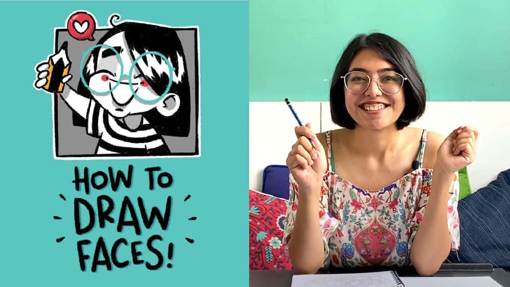 آموزش تصویرسازی شخصیت: راهنمای مبتدیان برای ترسیم چهره های سرگرم کننده و رسا