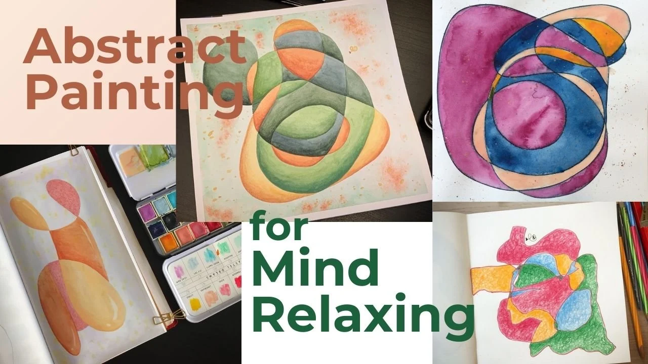 آموزش هنر درمانی انتزاعی: آرامش ذهن و ارتباط مجدد با خود