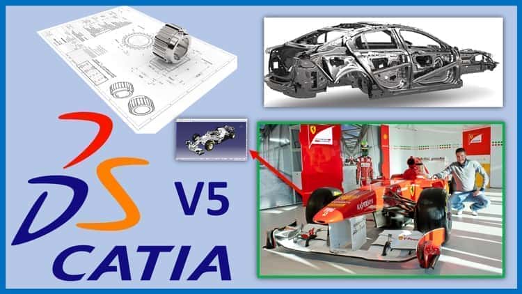 آموزش Catia V5 مبتدی تا پیشرفته - خودرو و صنعتی