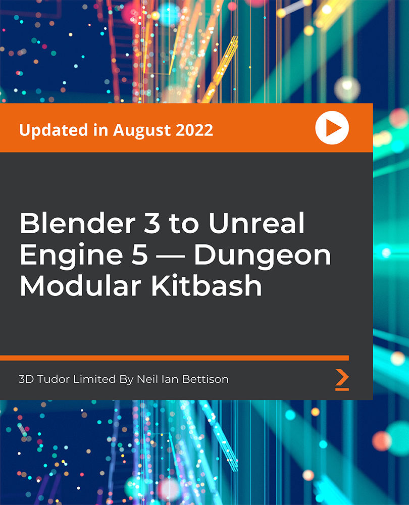 آموزش Blender 3 به Unreal Engine 5 - Dungeon Modular Kitbash [ویدئو]