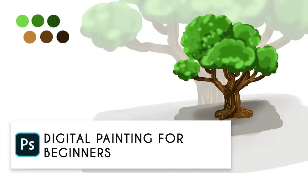 آموزش نقاشی دیجیتال برای مبتدیان: چگونه با استفاده از براش های پیش فرض فتوشاپ هر چیزی را نقاشی کنیم