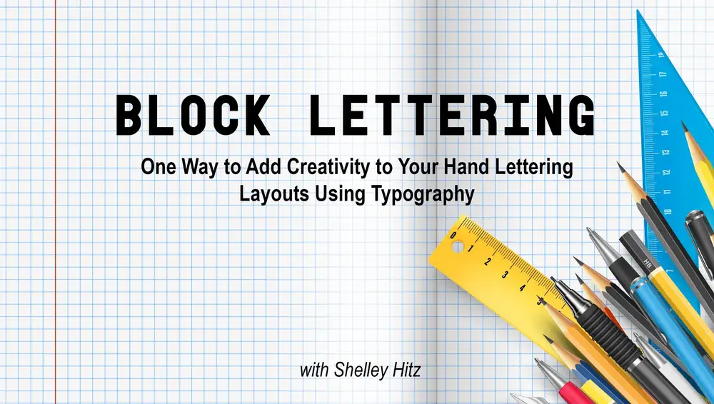 آموزش حروف بلوکی: یک راه برای افزودن خلاقیت به چیدمان حروف دست خود با استفاده از تایپوگرافی