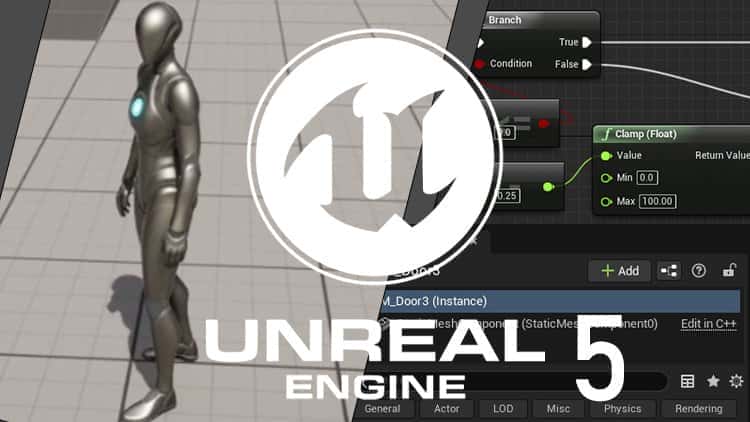 آموزش Unreal Engine 5 برای مبتدیان - اصول اولیه را درک کنید