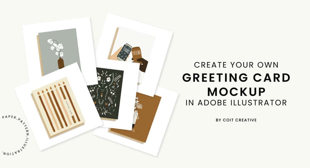 آموزش ماکت کارت تبریک خود را در Adobe Illustrator ایجاد کنید