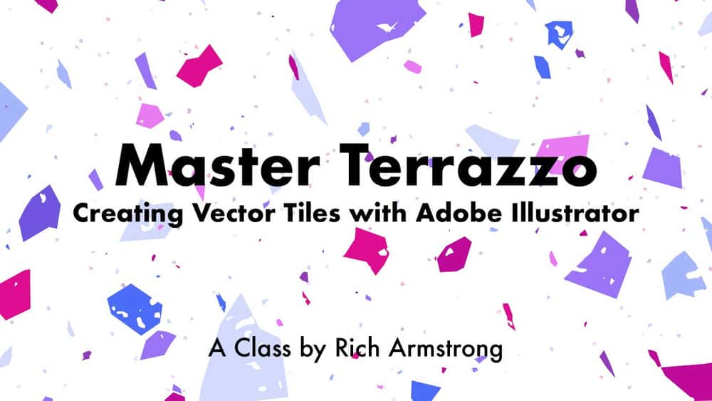 آموزش Master Terrazzo: ایجاد کاشی های برداری با Adobe Illustrator