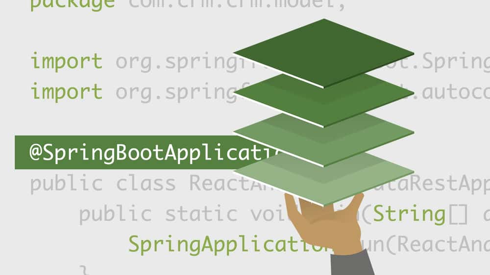 آموزش ساخت برنامه های پشته ای کامل با React و Spring 