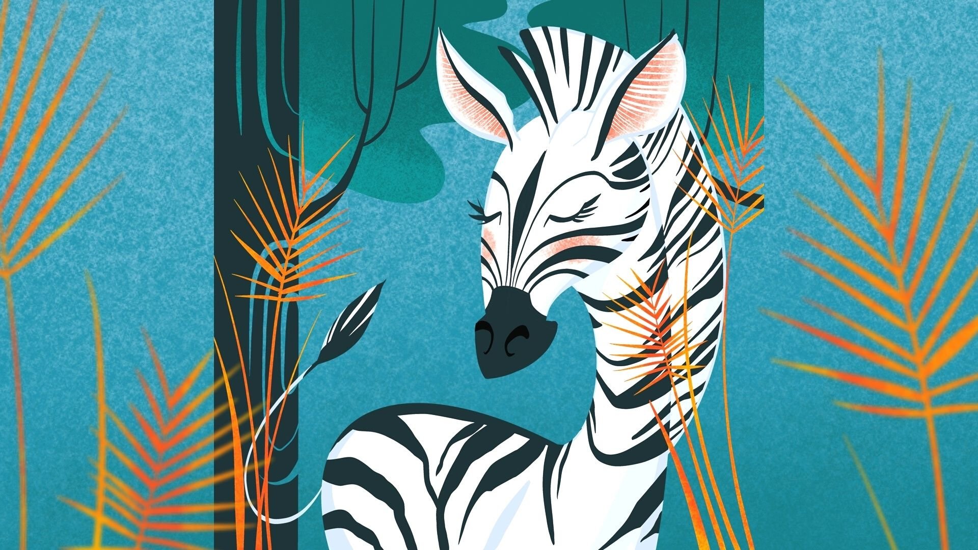آموزش Far Beyond Zebra - Fun Procreate Illustration Course TWO FREE BRUSHES
