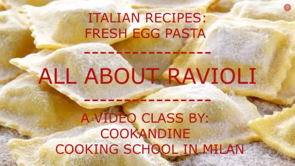 آموزش دستور العمل های ایتالیایی: همه چیز در مورد ماکارونی تخم مرغ تازه راویولی پر از ریکوتا و اسفناج