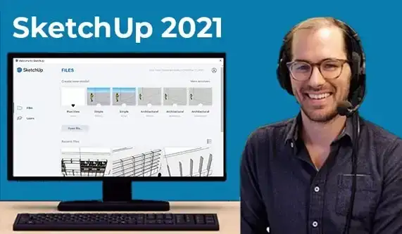 SketchUp Pro 2021 را به روش صحیح یاد بگیرید! | دوره آموزشی طراحی داخلی