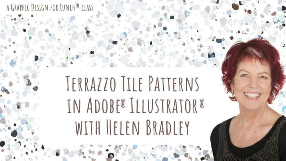 آموزش الگوهای Terrazzo در Adobe Illustrator آسان شده است - طراحی گرافیکی برای کلاس ناهار