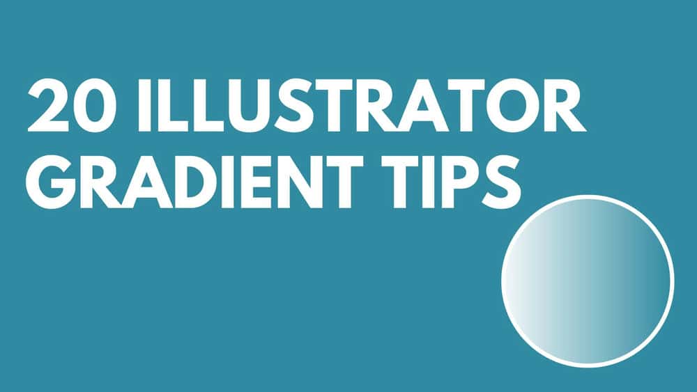 آموزش 20 نکته Illustrator Gradient در 20 دقیقه - طراحی گرافیکی برای کلاس ناهار