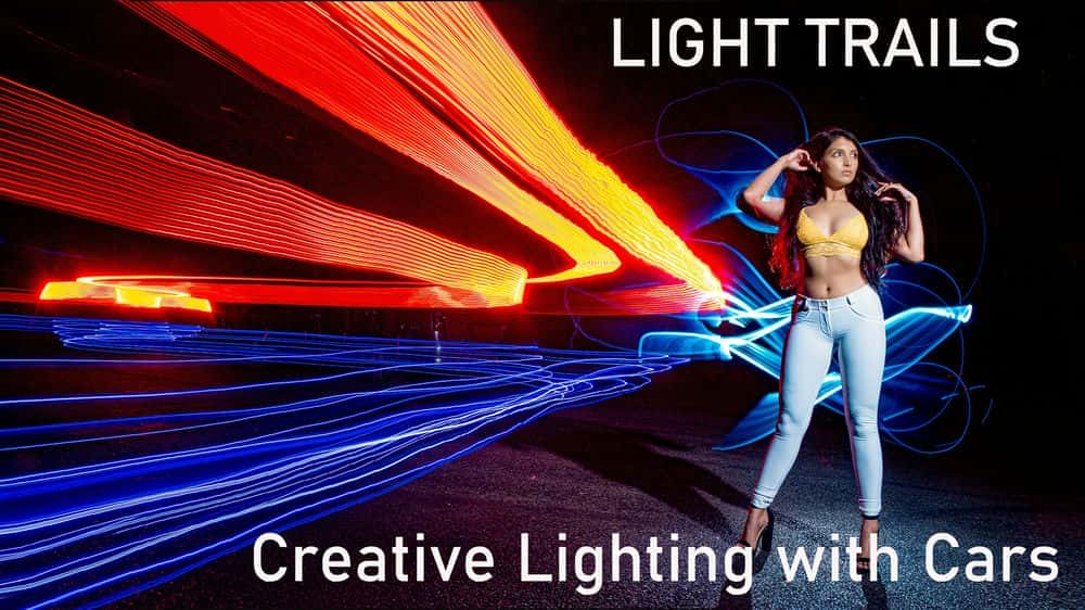 آموزش عکاسی از مسیر نور: نورپردازی خلاقانه با استفاده از چراغ های وسایل نقلیه موتوری در شب - دوربین یا تلفن