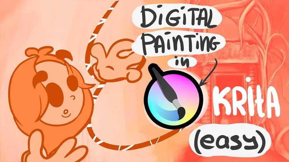 آموزش اولین نقاشی دیجیتال شما در کریتا (آسان)