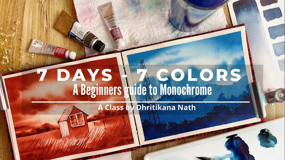 آموزش 7 روز - 7 رنگ - راهنمای مبتدیان برای تک رنگ