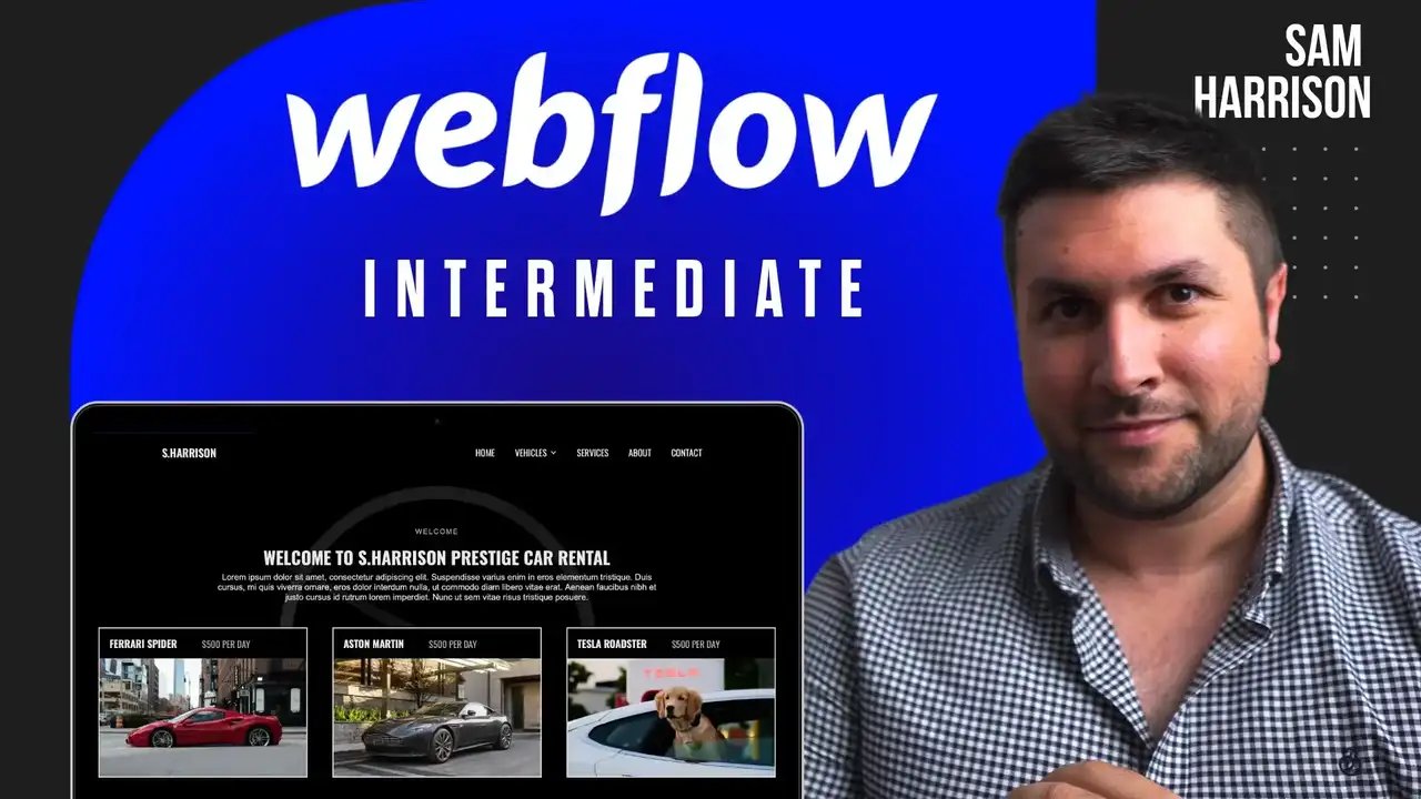 آموزش Webflow Intermediate: مهارت های جریان وب خود را پیشرفت دهید (2022)