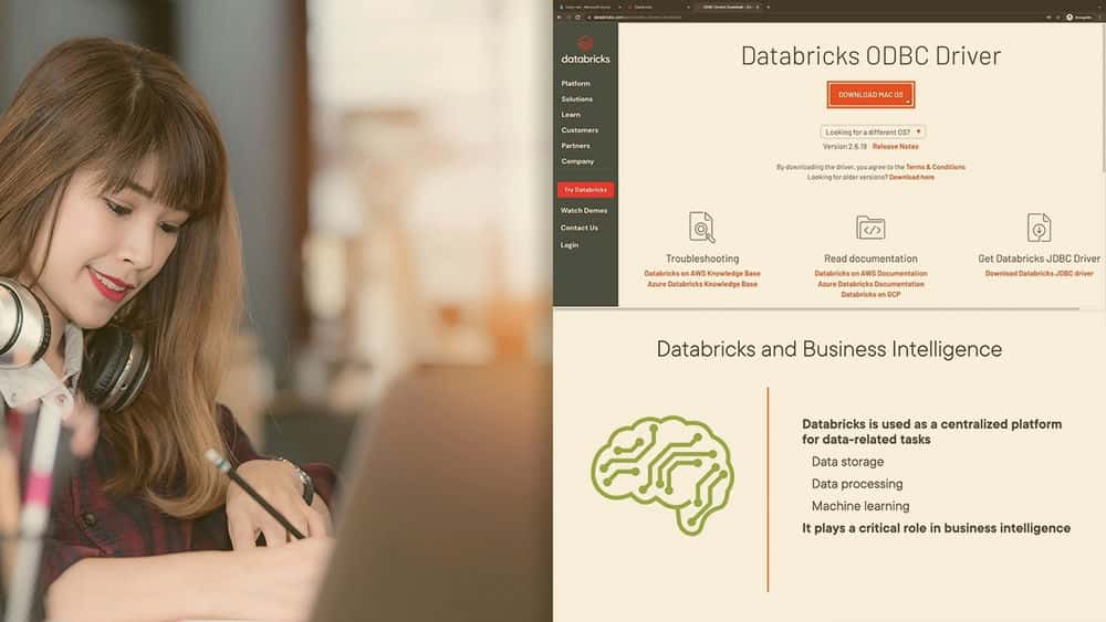 آموزش ادغام ابزارهای هوش تجاری با Databricks 