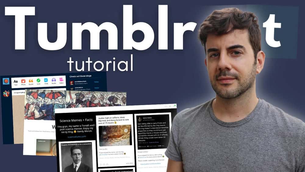 آموزش Tumblr - ایجاد یک وب سایت با استفاده از این پلت فرم میکرو وبلاگ نویسی!