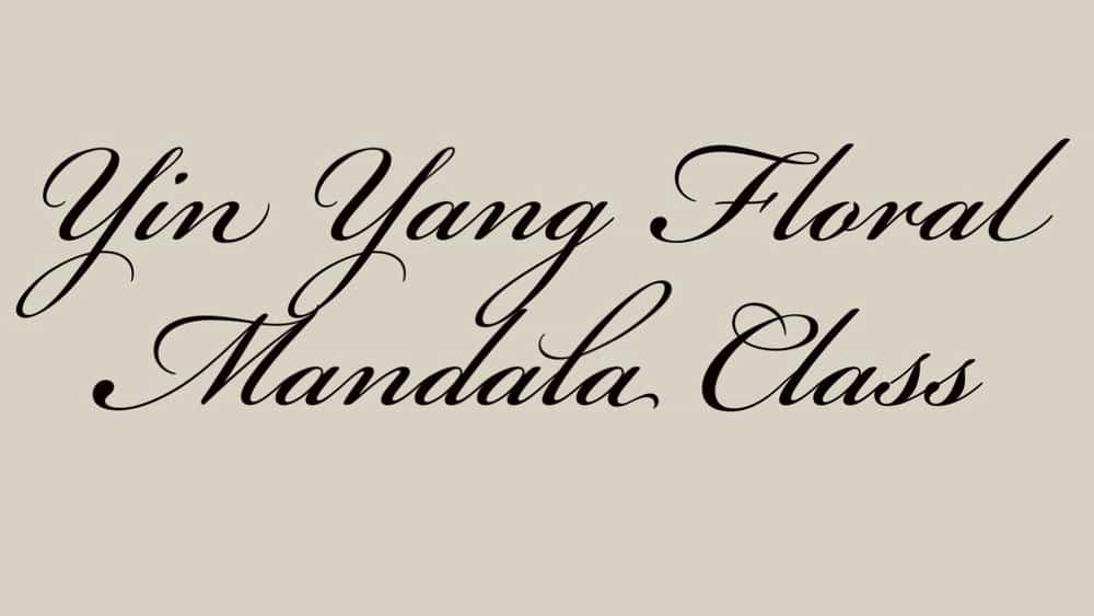 آموزش ماندالای گل یین یانگ