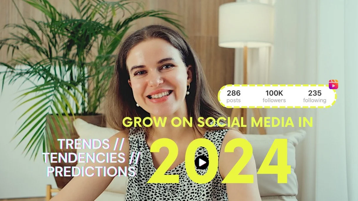 آموزش رسانه های اجتماعی خود را در سال 2024 رشد دهید. استراتژی ها، پیش بینی ها و روندها برای رشد اینستاگرام و TikTok