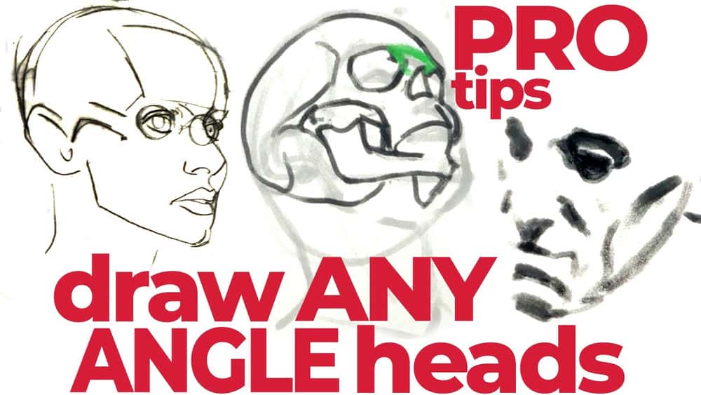 آموزش طراحی سرها: سرها را به سرعت، در هر زاویه ای بکشید. روش هایی که در طول دوران حرفه ای استوری بردم استفاده کرده ام