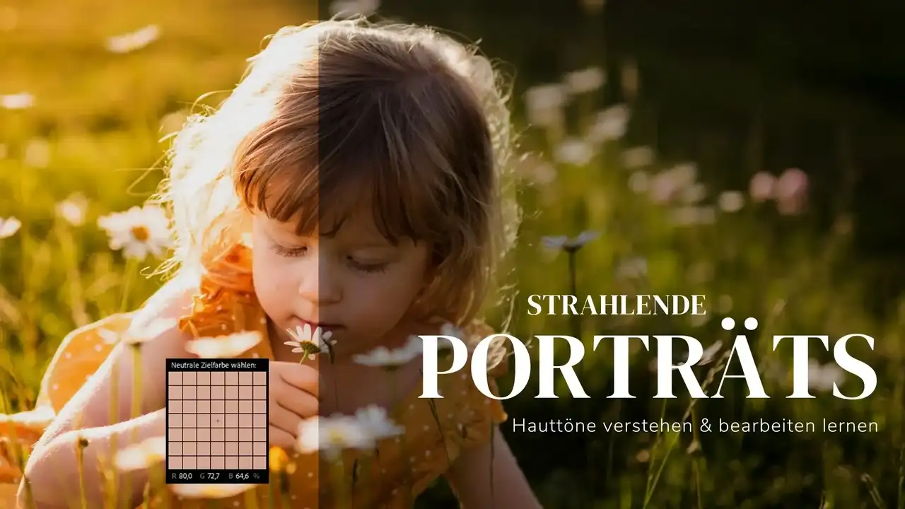 آموزش Porträts mit Strahlkraft - Hauttöne verstehen & bearbeiten در Adobe Lightroom و Photoshop