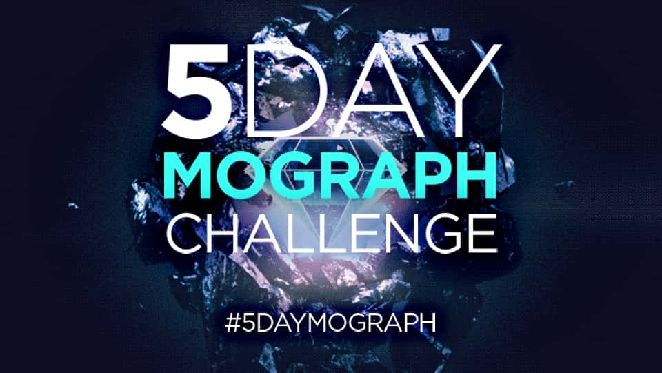 آموزش چالش 5 روزه Mograph: انیمیشن آرم تایپوگرافی 