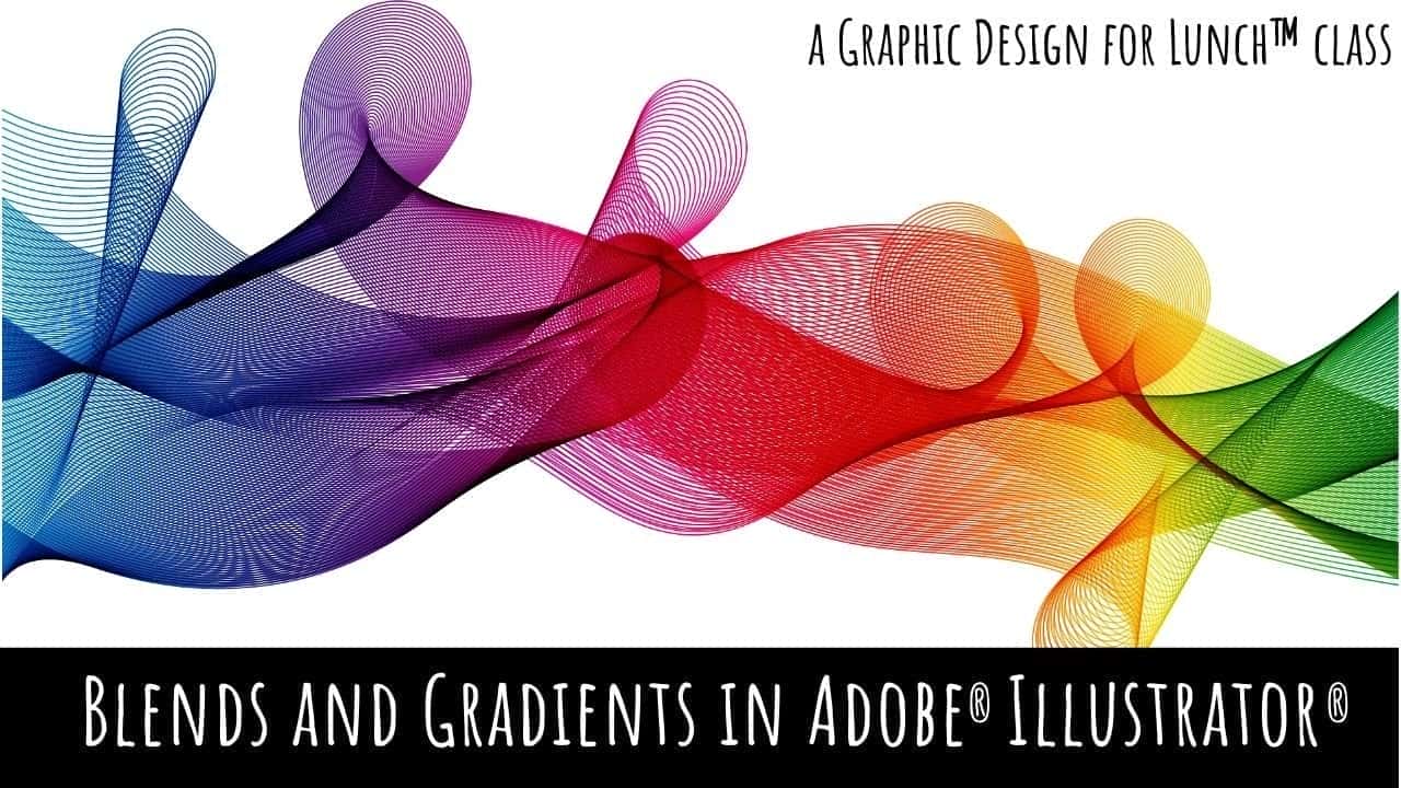 آموزش ترکیب‌ها و گرادیان‌ها در Adobe Illustrator - طراحی گرافیکی برای کلاس ناهار