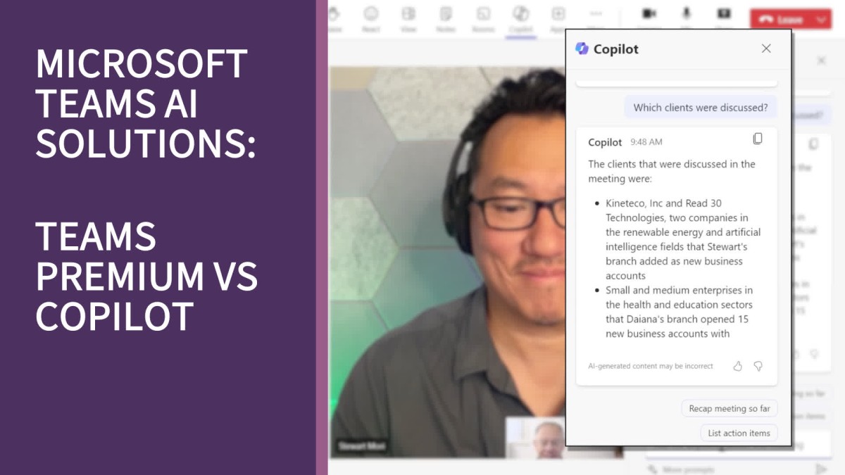 آموزش راهکارهای Microsoft Teams AI: Teams Premium در مقابل Copilot