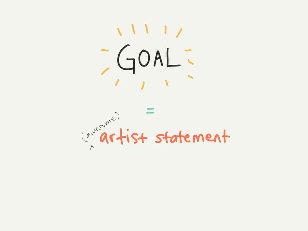 آموزش بیانیه هنرمند خود را در 3 مرحله ساده بنویسید