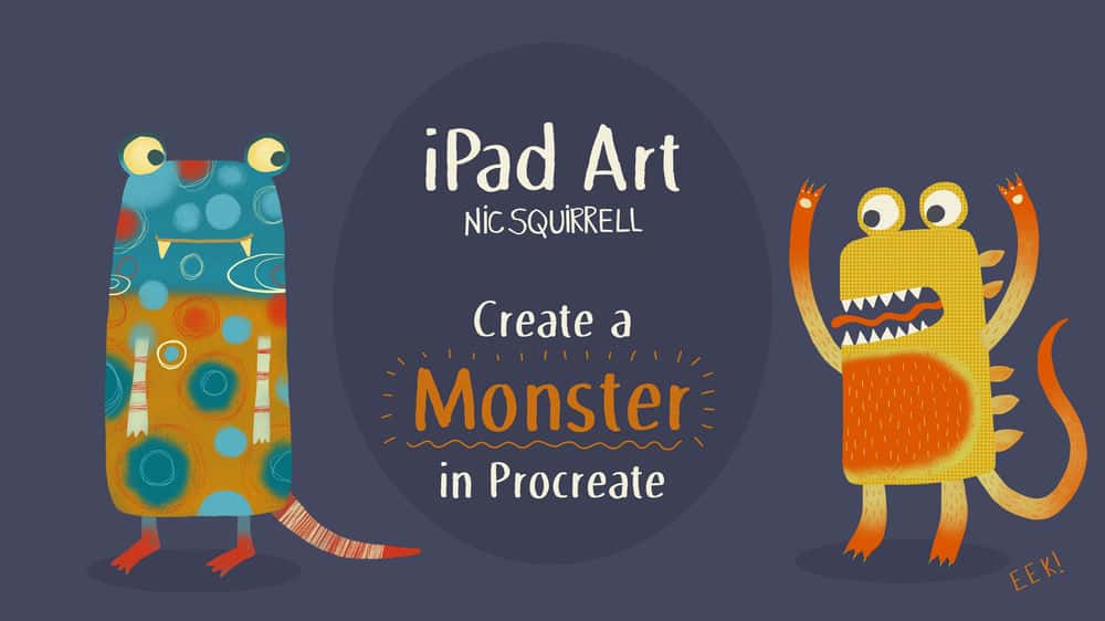 آموزش iPad Art: Create a Monster - مقدمه ای برای تولید مثل