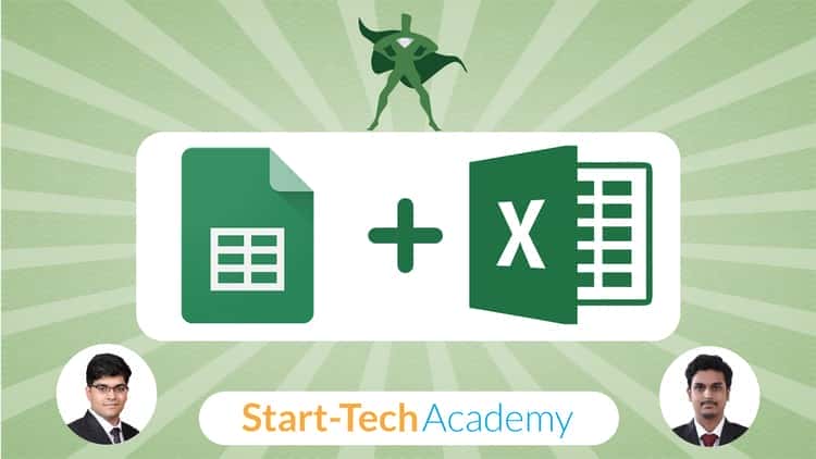 آموزش Microsoft Excel و Google Sheets برای تجزیه و تحلیل داده ها