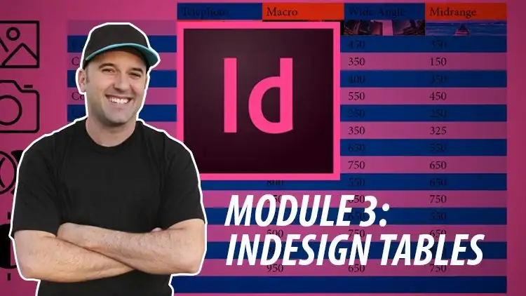 آموزش Adobe InDesign - The Complete Guide to Tables (راهنمای کامل Master InDesign، ماژول 3)