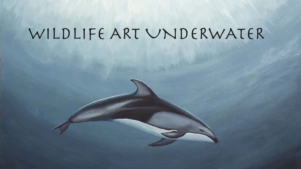 آموزش هنر حیات وحش در زیر آب: چالش نهایی ترکیب در اکریلیک