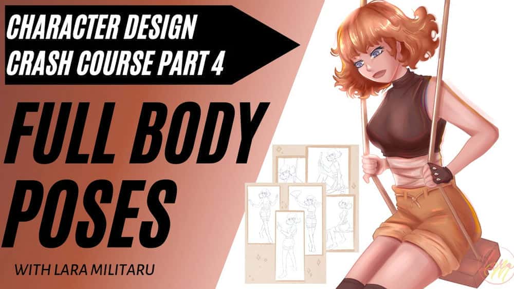 آموزش طراحی کاراکتر Crash Course: Body Poses