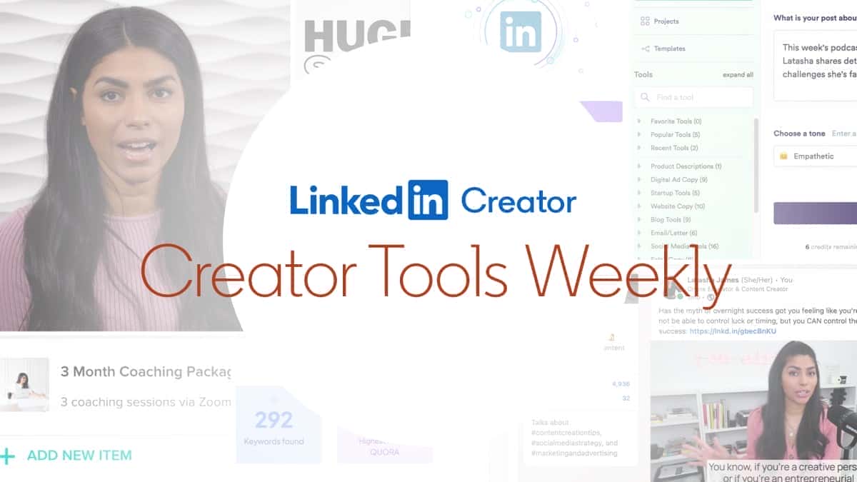 آموزش هفته نامه Creator Tools