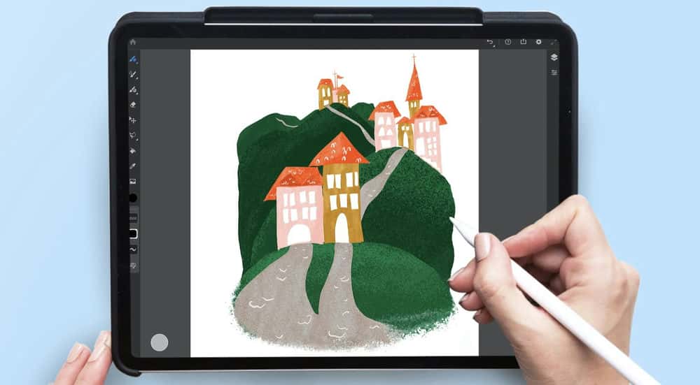 آموزش ایجاد یک تصویر کتاب داستان: مقدمه ای بر Adobe Fresco