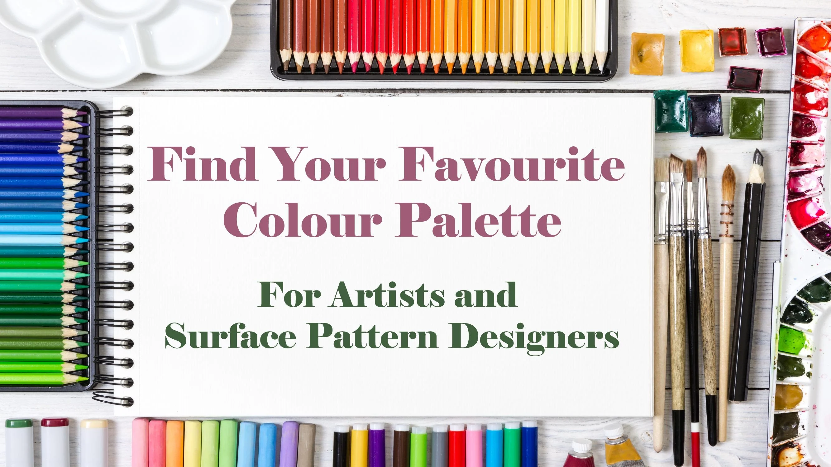 آموزش پالت رنگ مورد علاقه خود را پیدا کنید - برای هنرمندان و طراحان الگوی سطح
