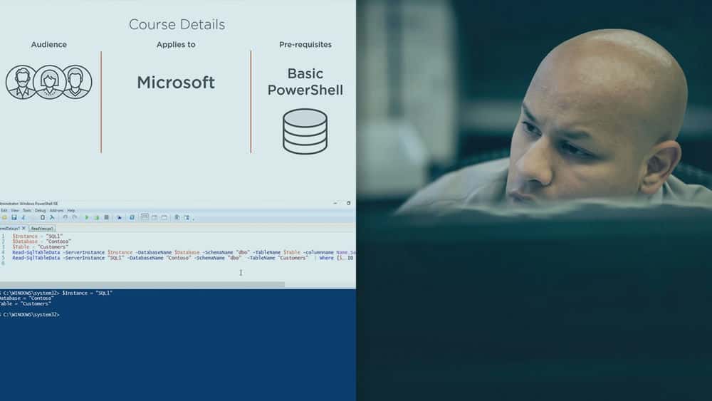 آموزش دسترسی به پایگاه داده SQL Server از Windows PowerShell 